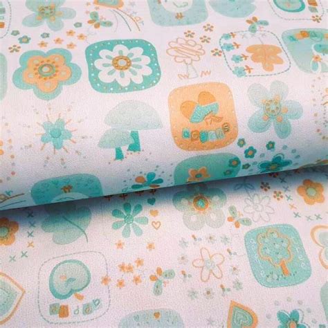 PUL fabric, Diaper Waterproof Laminated fabric PUL on Teal – Fabric ...