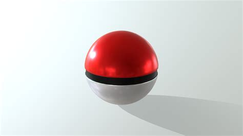 Realistic_Pokeball - Download Free 3D model by CraftDroid [2f41156] - Sketchfab