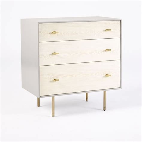 West Elm White Lacquer Modular Desk Set - AptDeco