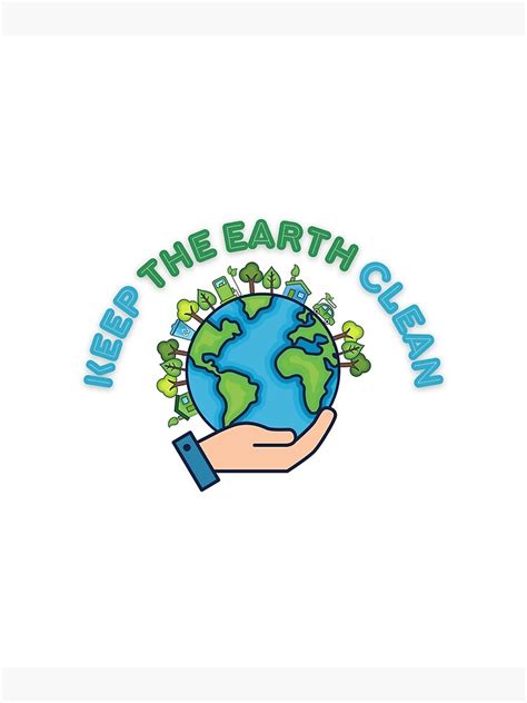 "World Environment Day, Keep the earth clean" Poster for Sale by dress ...