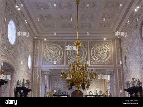 Room interior of Pena National Palace in Sintra, Portugal Stock Photo - Alamy