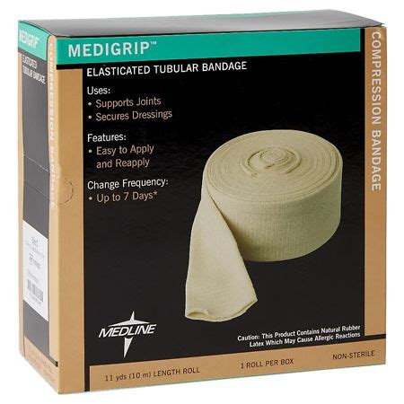 Medline Medigrip Elasticated Tubular Support Bandage 3.5 Inch | Walgreens