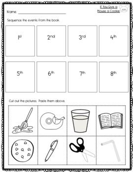 If You Give a Mouse a Cookie Activities by Limitless Littles | TpT