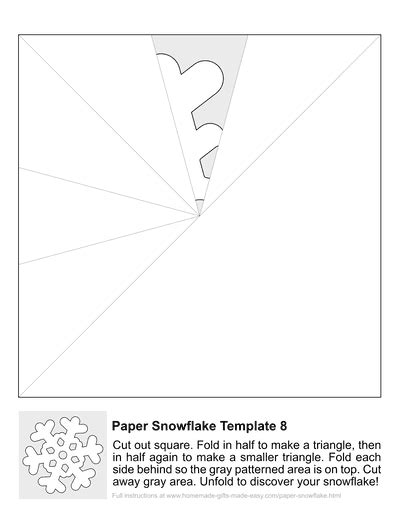 How to Make Paper Snowflakes + Free Printable Patterns