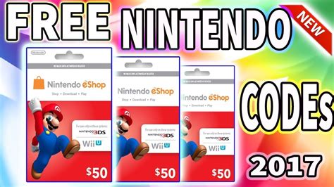 Free Unused Nintendo Eshop Codes 2022