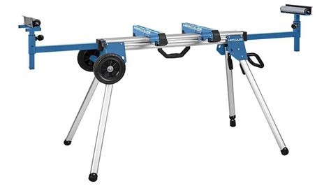 Hercules 550 lb. Universal Aluminum Mobile Folding Miter Saw Stand ...