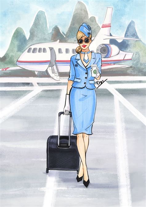 Unveiling The Secrets: A Comprehensive Guide To Drawing Flight Attendants