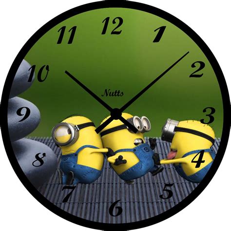 Nutts Multicolor Kids Wall clock Collection, For Home, Size: 12 X 12 Inch at Rs 150/piece in Delhi