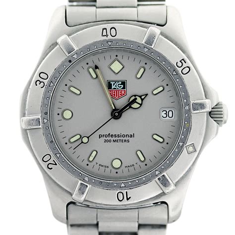 TAG Heuer WI1114-0 Professional Stainless Steel Mens Watch Boca Raton