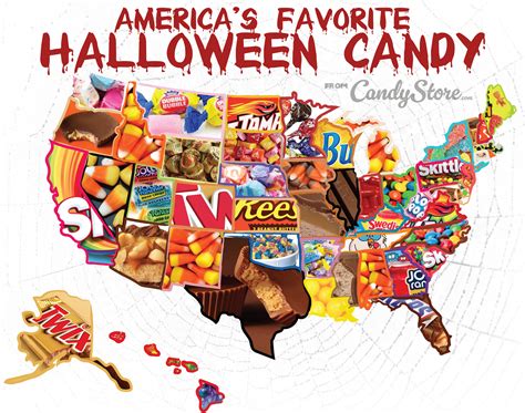 Halloween candy trends: What’s your state’s favorite Halloween candy?