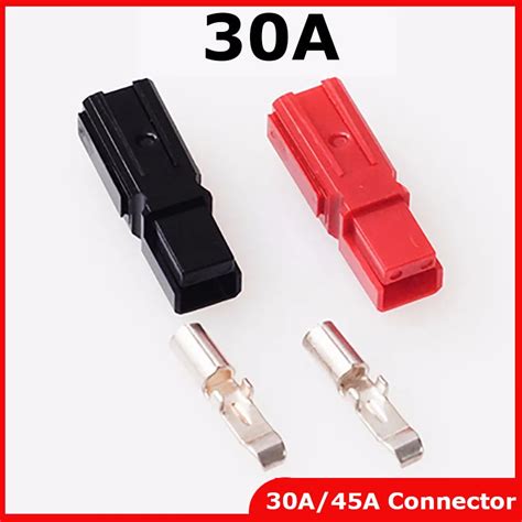 Free shipping 5Pair New 30A/45A 600V Power Connector Battery Plug+terminals Connectors kits For ...