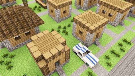 3d model of minecraft world