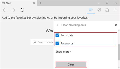 How to Clear Browsing Data in Microsoft Edge