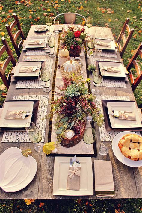 10 Thanksgiving Table Settings - Tinyme Blog