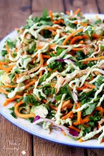 Cruciferous Crunch Salad with Avocado Dressing - Kim's Cravings