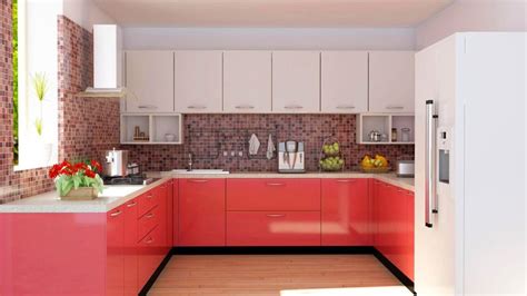 U Shaped Kitchen Cabinets in Bangalore | Kitchen interior design modern ...