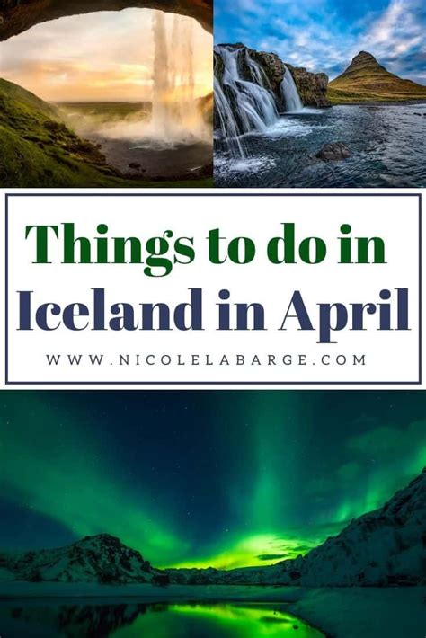 Visiting Iceland in April is a great time to visit! | Travelgal Nicole | Iceland travel, Iceland ...