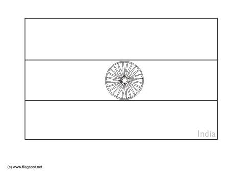 Indian Flag Coloring Pages - Coloring Home