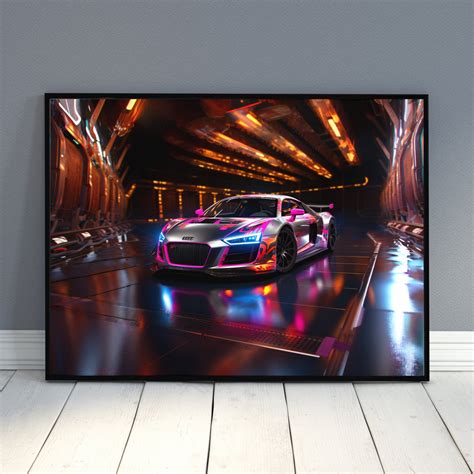 2 Neon Bugatti Car Sports Car Bugatti Wall Art Bugatti Poster Bugatti ...