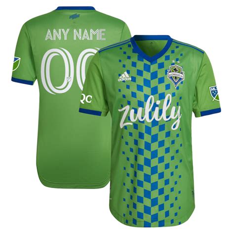 Seattle Sounders FC 2022 Legacy Custom Jersey - Green - Jersey Teams