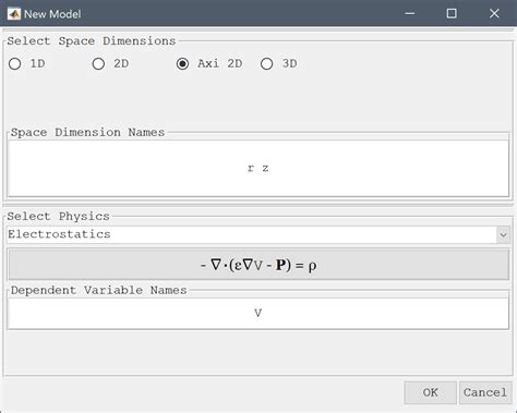 FEATool Multiphysics Documentation: Electrostatic Spherical Capacitor