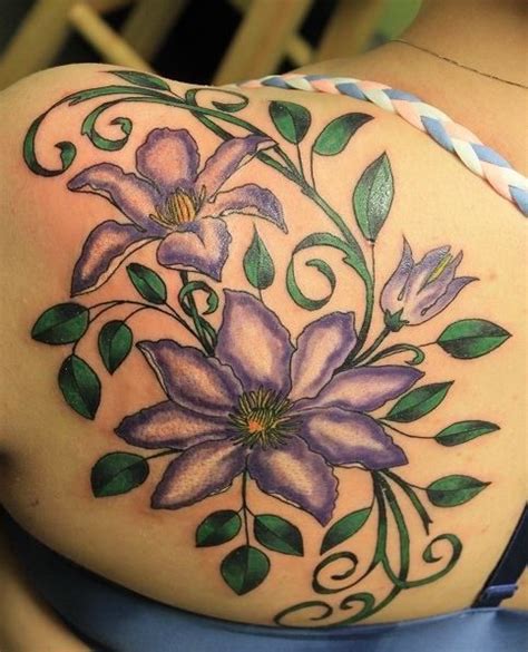 My clematis tattoo Small Tattoos, Cool Tattoos, I Tattoo, Flower Tattoo, Rose Tattoos For Women ...