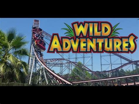 Wild Adventures Theme Park Tour & Review in Valdosta GA - YouTube