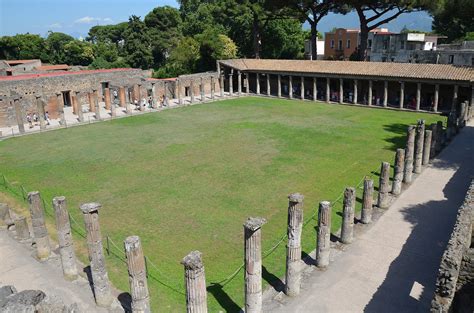 The Gladiators Barracks in Pompeii (Illustration) - World History ...