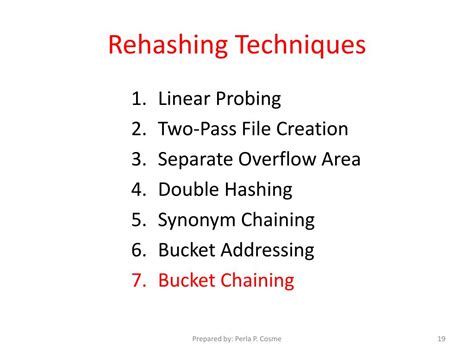 PPT - Rehashing Techniques PowerPoint Presentation, free download - ID:2497593