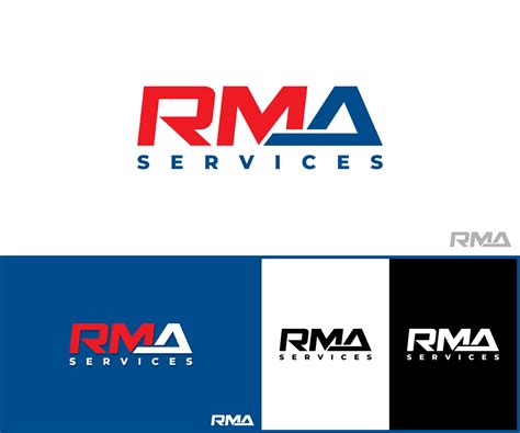 Logo Design for "RMA" logo and "RMA Services" logo ("Services" underneath "RMA") by MoonFeather ...