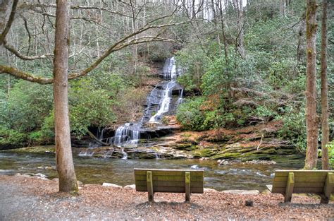 Tom Branch Falls in Deep Creek, Great Smoky Mountains National Park ...