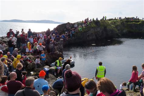 Easdale Island (near Oban) World Stone Skimming Championships