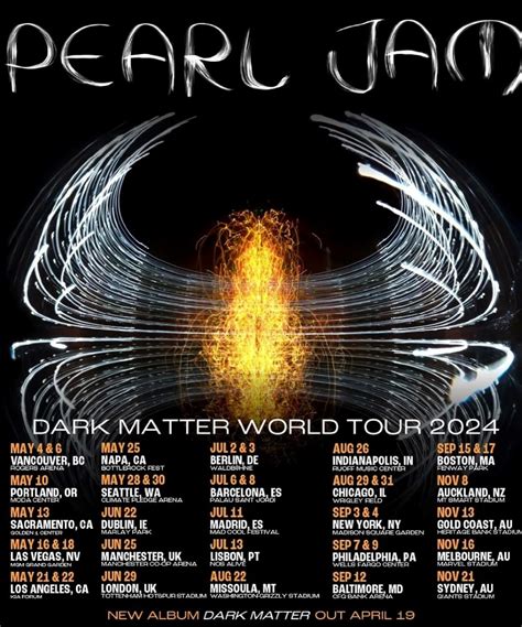 Pearl Jam - Dark Matter World Tour 2024 - 22 June 2024 - Marlay Park ...