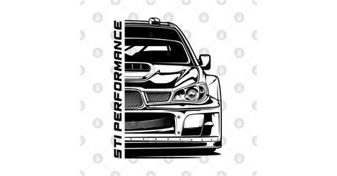 WRC Subaru WRX STI Performance - Subaru Wrx - Sticker | TeePublic