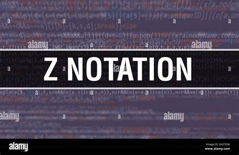 Z notation text hi-res stock photography and images - Alamy