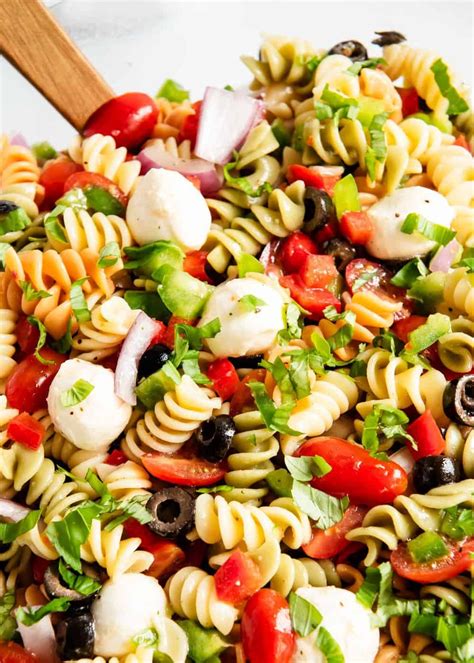 The Most Satisfying Best Pasta Salad Recipe with Italian Dressing ...