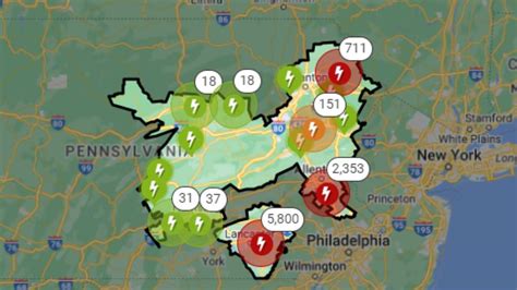 After Thunderstorms, Power Outages Reported Across Pennsylvania | Bucks ...