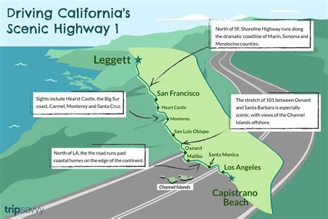 California Scenic Highway Map - Printable Maps