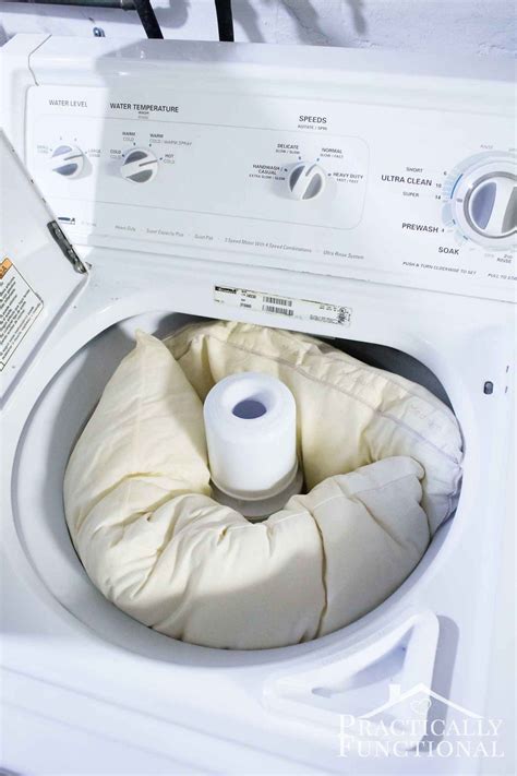 How To Wash Pillows In The Washing Machine!