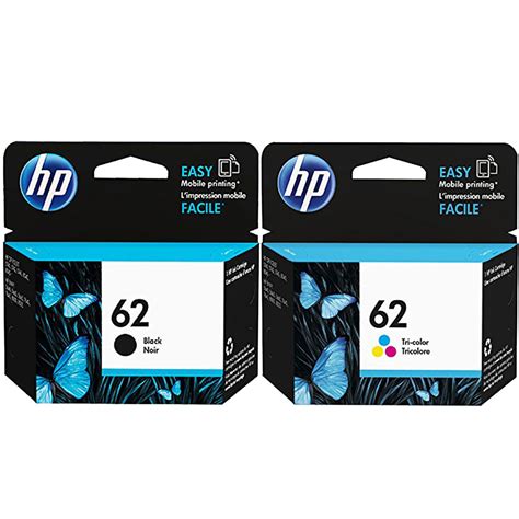 Genuine HP 62 Black and Color Ink Cartridge - 2 Pack-1365750