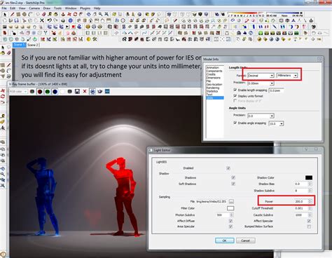 SKETCHUP TEXTURE: TUTORIAL IES Lights in Vray for Sketch-Up.