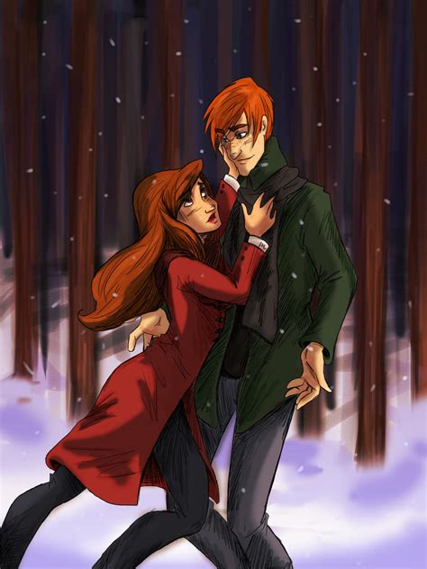 Ron and Hermione by Bonequisha on DeviantArt