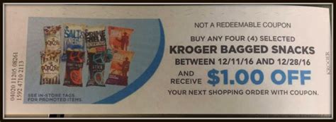 Kroger brand Snacks Catalina = as low as $0.75 each!! - Kroger Krazy