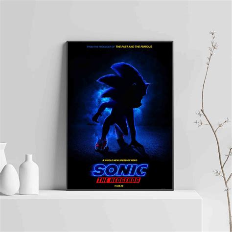 Sonic The Hedgehog Movie Posters