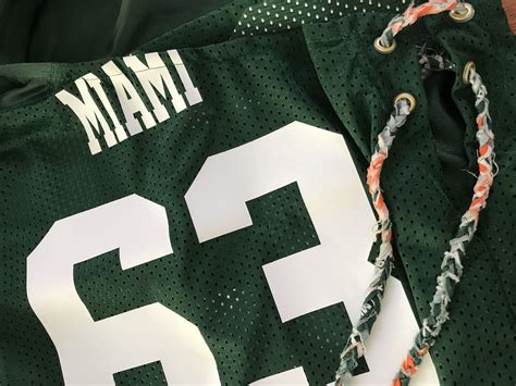 Football Jersey Miami Hurricanes •fashion•style•NFL | Football jerseys ...