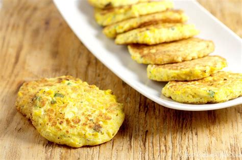 Fried Corn Cakes Recipe - Fried to perfection! What an easy vegetable ...