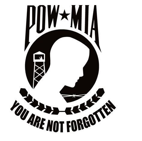 POW MIA Decal POW-MIA Decal - WaterfowlDecals.com