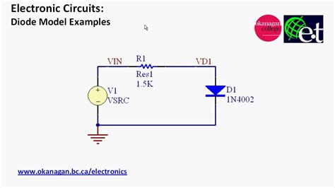 Diode Model Examples - YouTube