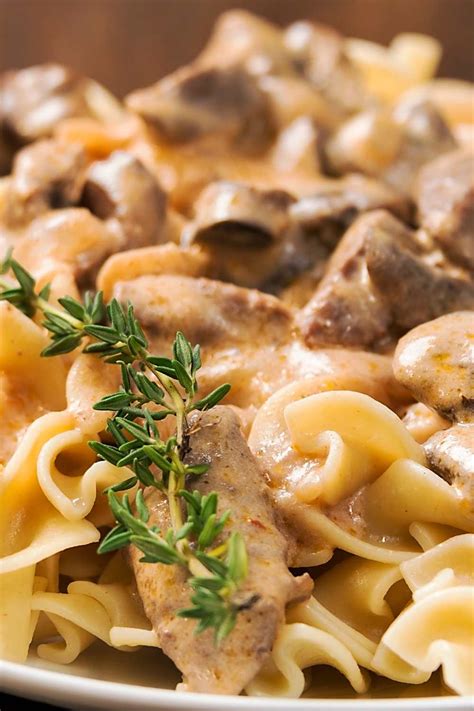 Gordon Ramsay Beef Stroganoff Recipe - Table for Seven