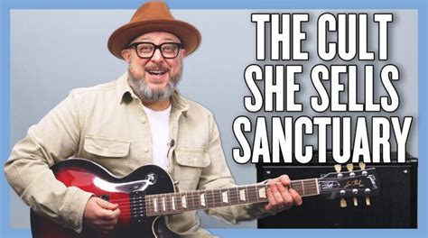 The Cult She Sells Sanctuary Guitar Lesson + Tutorial - Electric Guitar Lessons